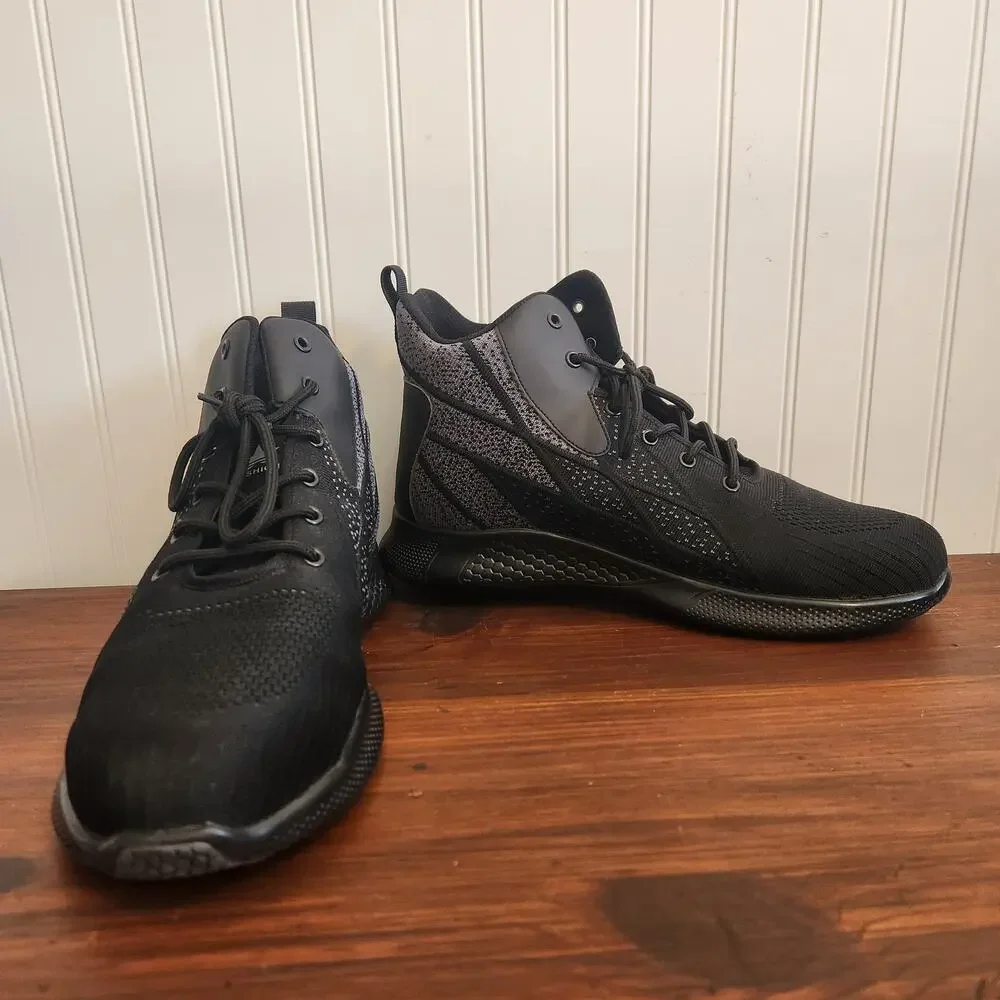 Nasonberg Men's Size 13.5 Work Boots Safety Shoes‎ Steel Toe Cap Sneakers